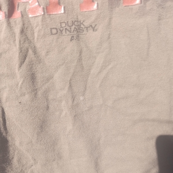 Women's Duck Dynasty T Shirt Everybody is Happy Happy Happy Size Small - Picture 3 of 3